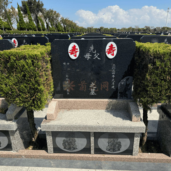 上海华亭息园传统立碑墓型1号