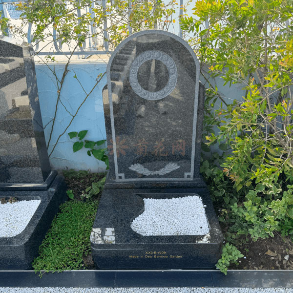 上海清竹园艺术立碑墓型11号