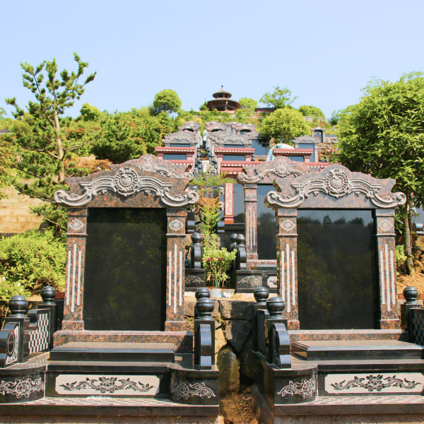 绍兴天山陵园传统立碑墓型3号