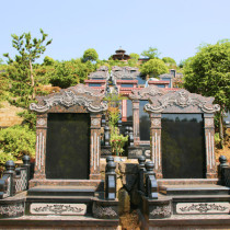 绍兴天山陵园传统立碑墓型3号