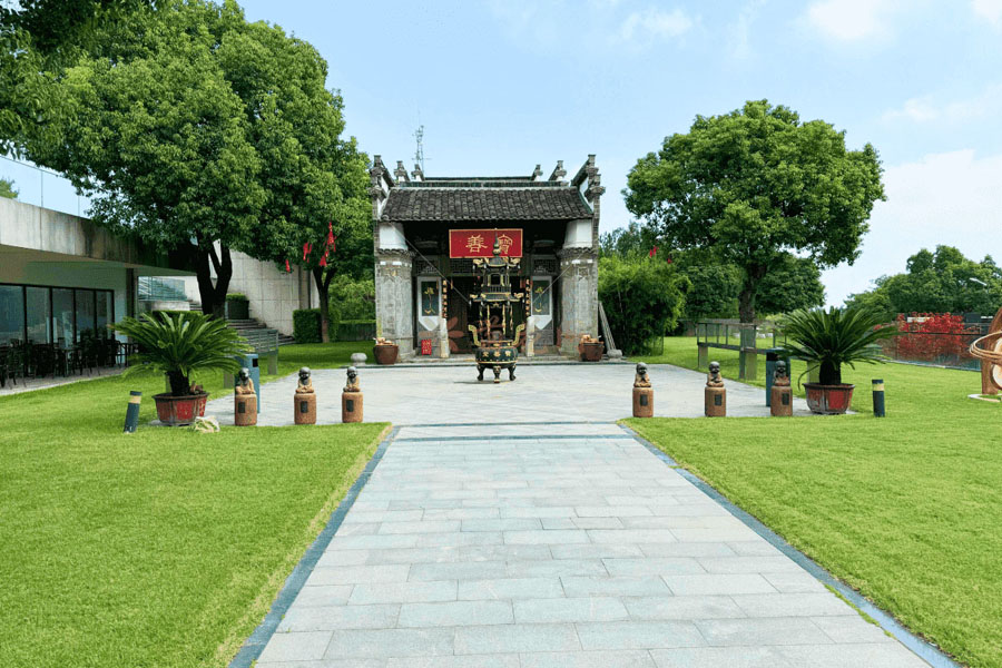 上海名流陵园园区建筑图 上海名流陵园园区建筑图