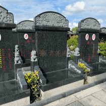 上海永福园陵园传统立碑墓型12号