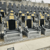 西安白鹿原公墓传统立碑树葬墓型9号