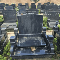 西安白鹿原公墓传统立碑墓型7号