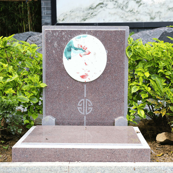 广州罗浮山公墓艺术立碑墓型6号