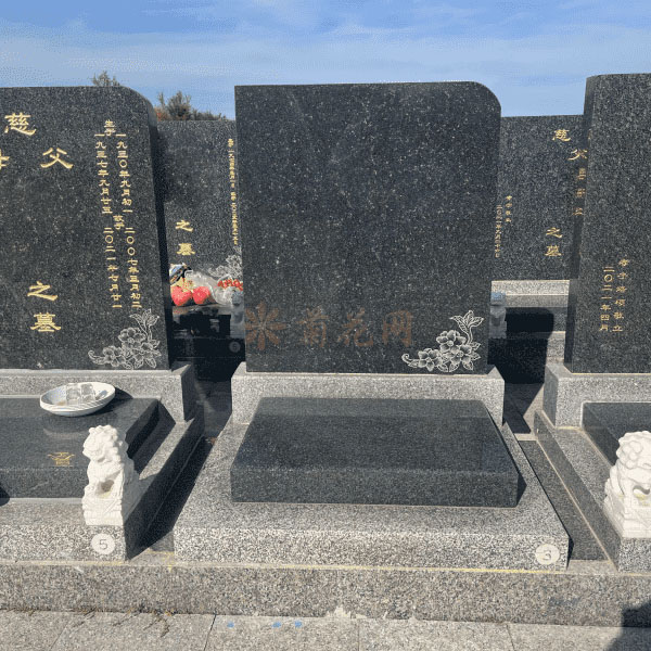 固安施孝园传统立碑墓型7号