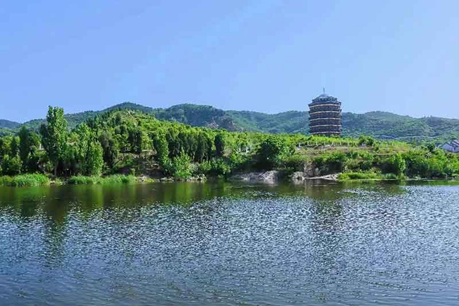 慈航园景观图