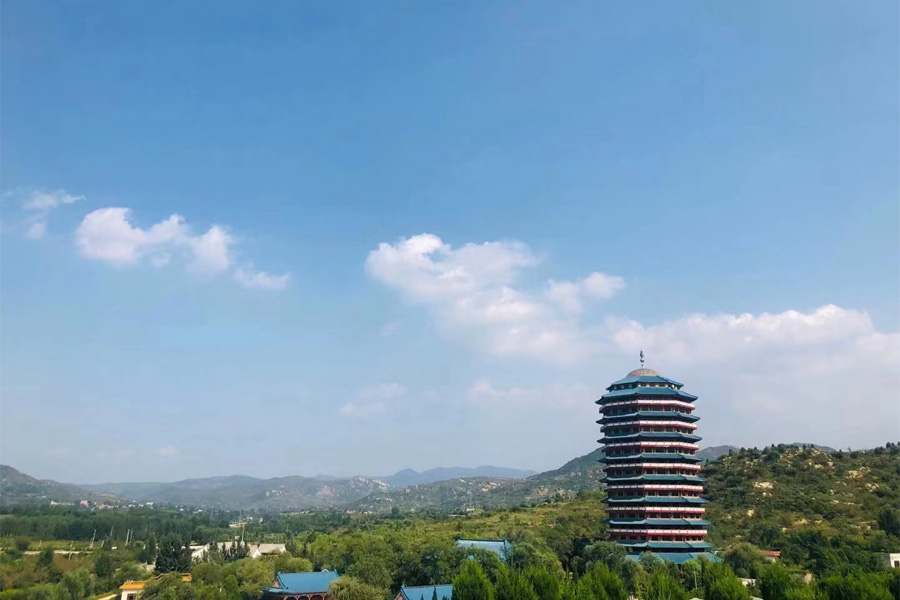 慈航园景观图