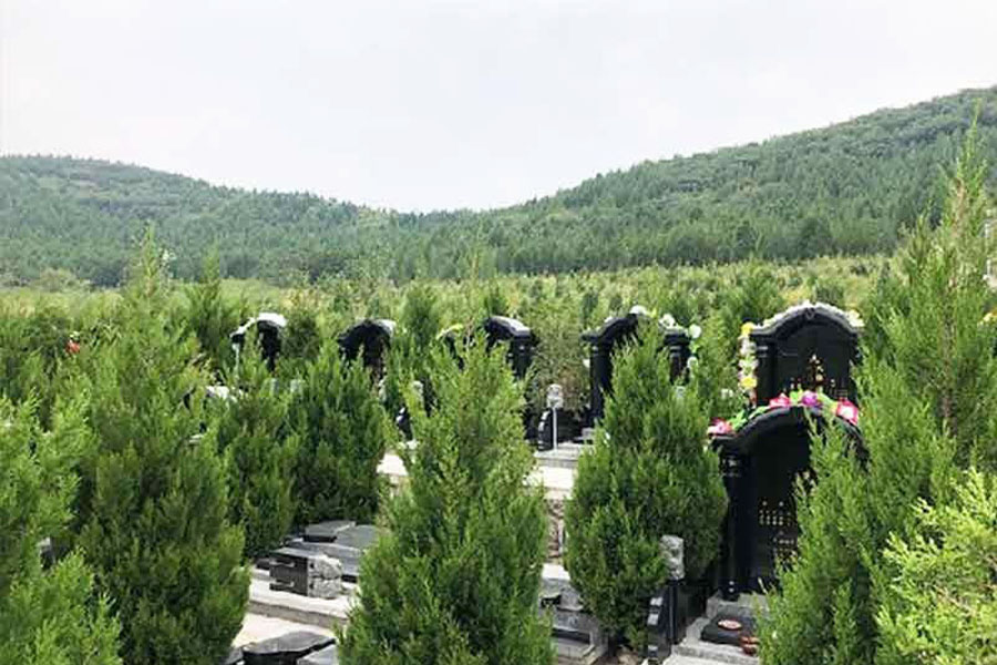 锦云川公墓墓区图