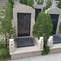 福舜园公墓传统立碑