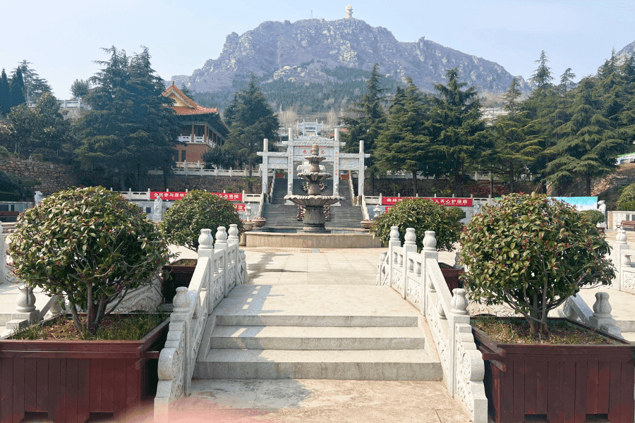 始祖山陵园景观图 始祖山陵园景观图