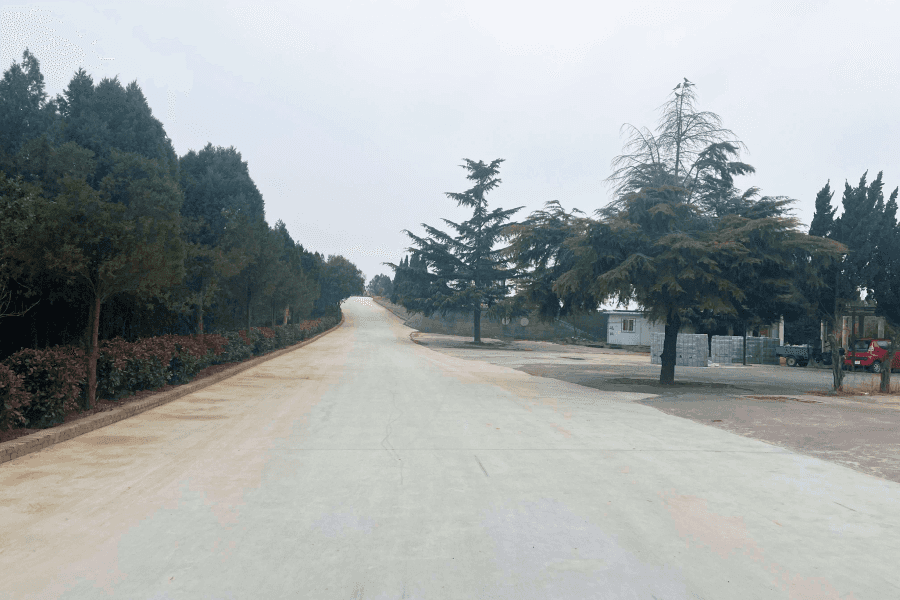 北邙陵园景观图 北邙陵园景观图