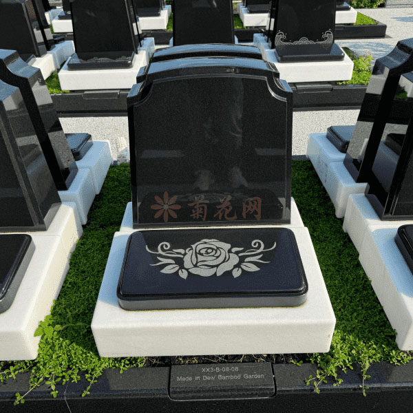 上海清竹园传统立碑墓型8号