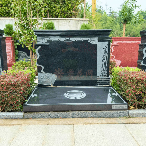 杭州天竹园传统立碑墓型38号