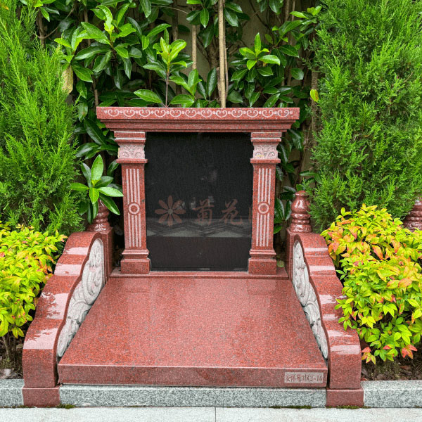 杭州天竹园传统立碑树葬墓型47号