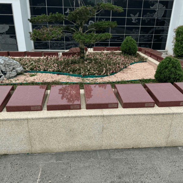 杭州天竹园生态葬花坛葬墓型72号