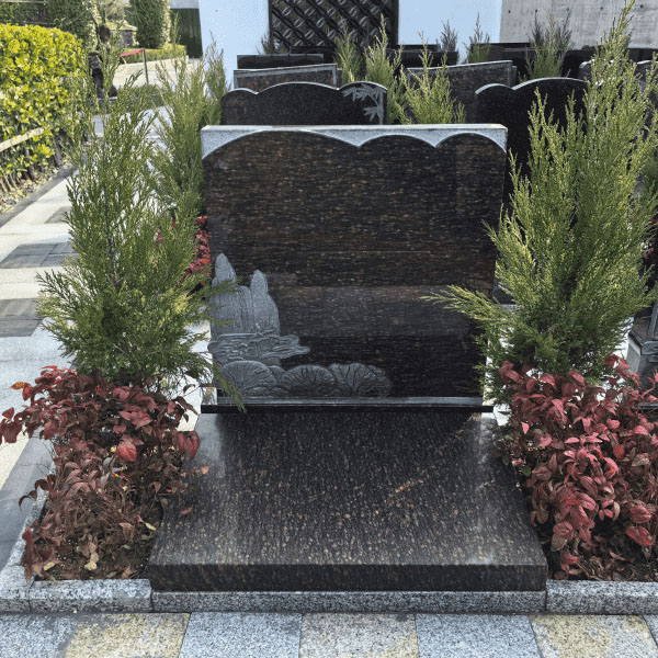 杭州天竹园传统立碑墓型31号