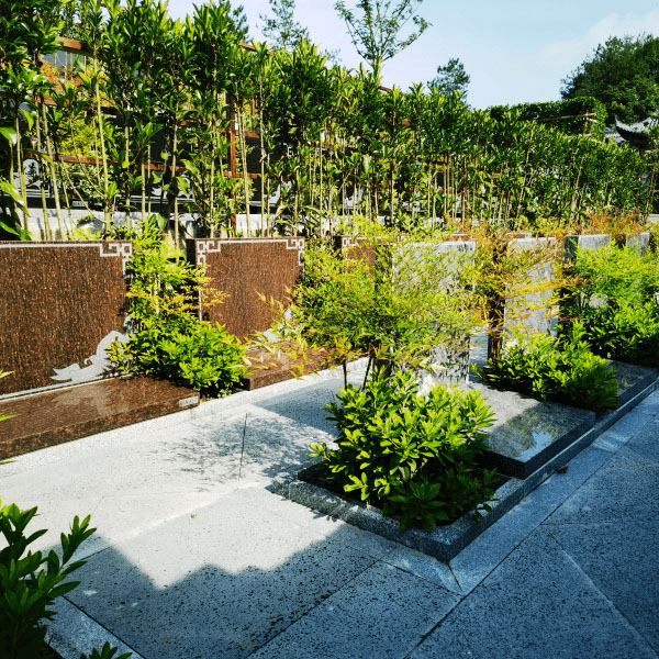 杭州天竹园传统立碑墓型24号