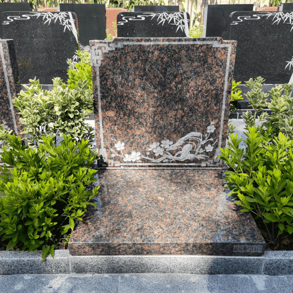 杭州天竹园传统立碑墓型26号