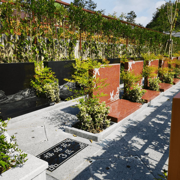 杭州天竹园传统立碑墓型44号