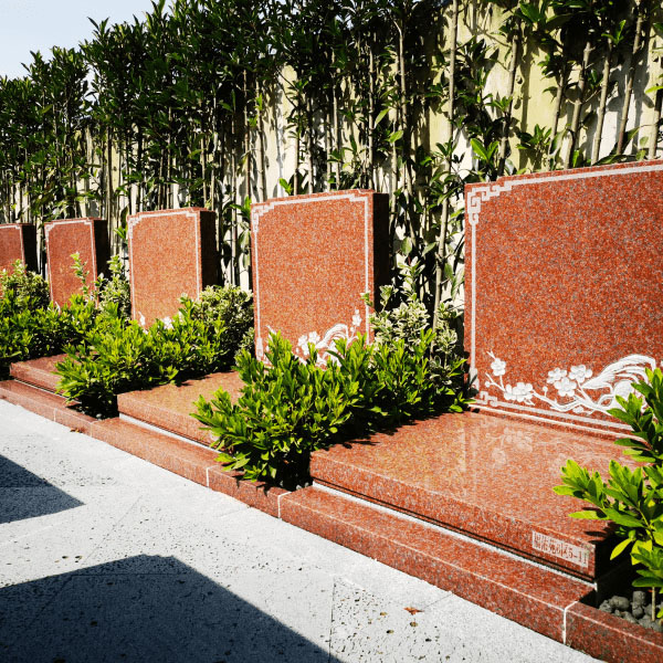 杭州天竹园传统立碑墓型29号