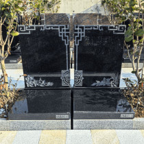 杭州天竹园传统立碑墓型14号