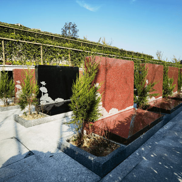 杭州天竹园传统立碑墓型58号