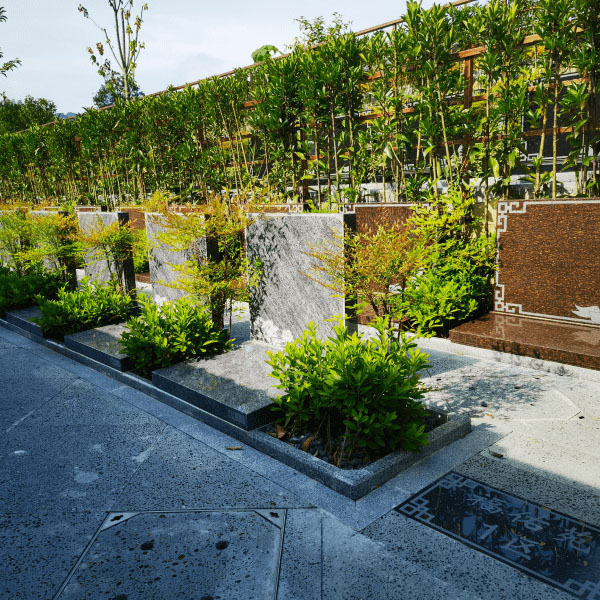 杭州天竹园传统立碑墓型16号