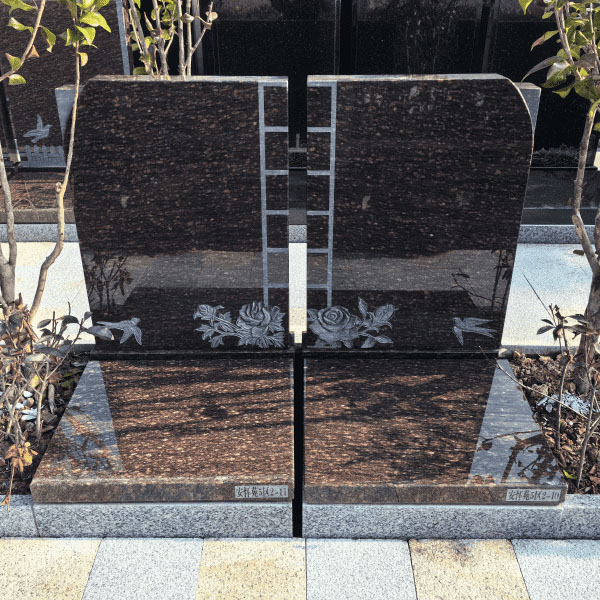 杭州天竹园传统立碑墓型14号