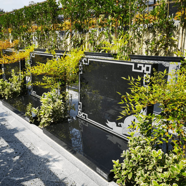 杭州天竹园传统立碑墓型43号