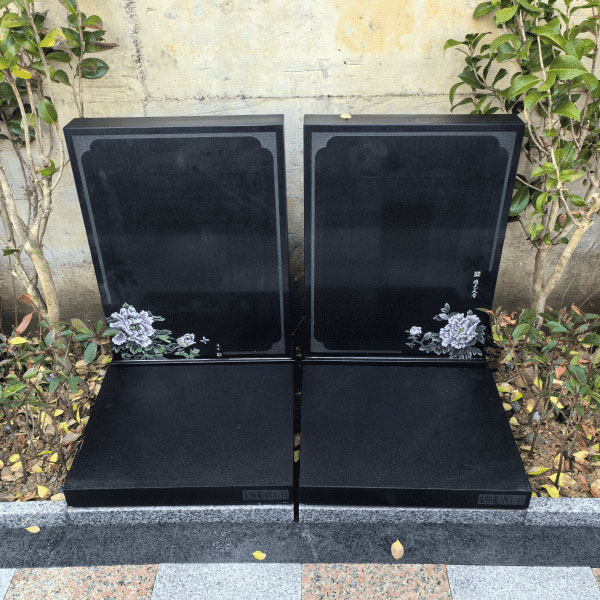 杭州天竹园传统立碑墓型15号