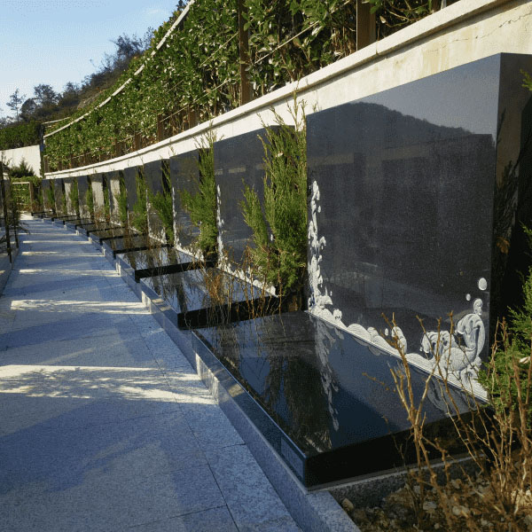 杭州天竹园传统立碑墓型63号