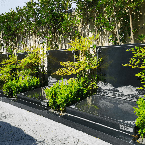 杭州天竹园传统立碑墓型41号