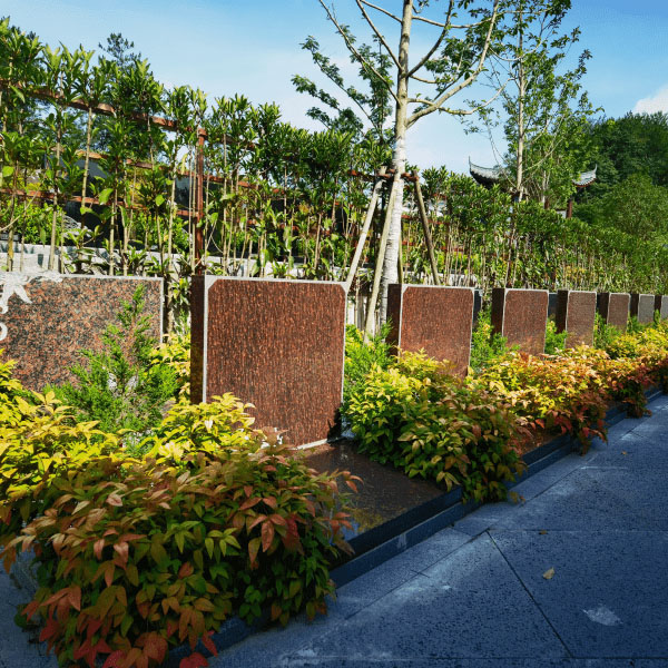 杭州天竹园传统立碑墓型18号