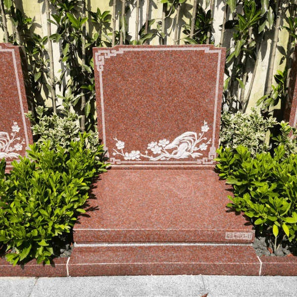 杭州天竹园传统立碑墓型29号