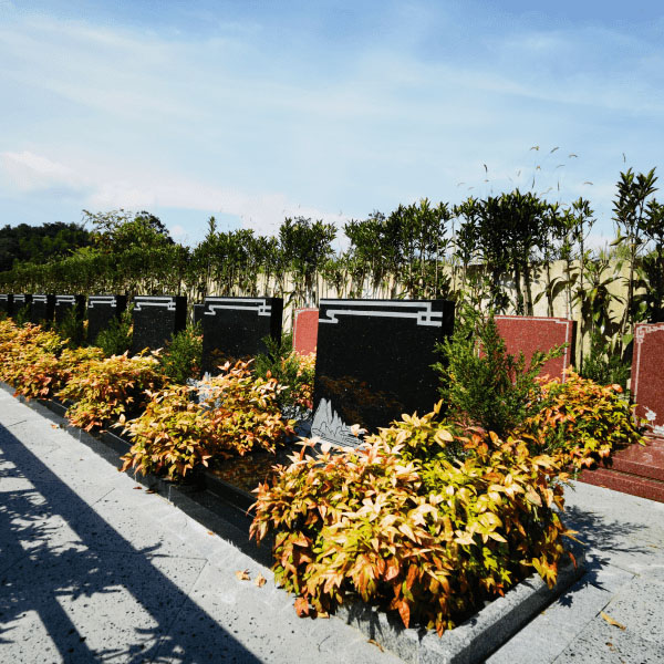 杭州天竹园传统立碑墓型23号