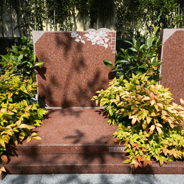 杭州天竹园传统立碑墓型54号