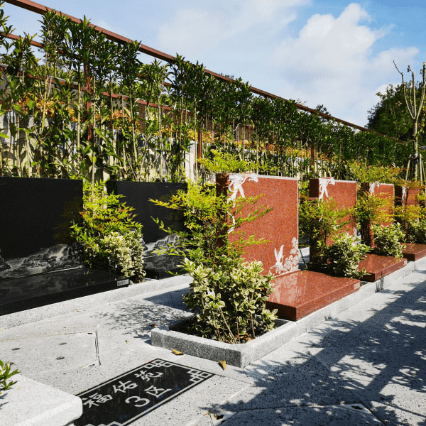 杭州天竹园传统立碑墓型45号