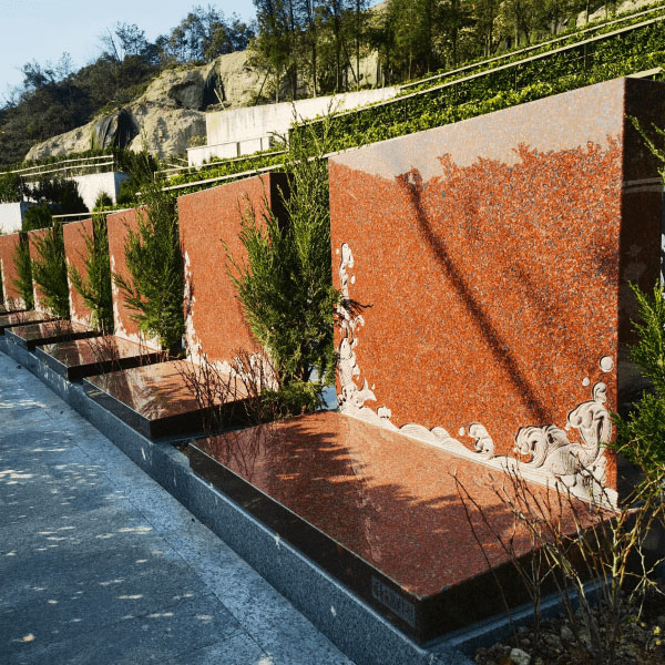 杭州天竹园传统立碑墓型62号