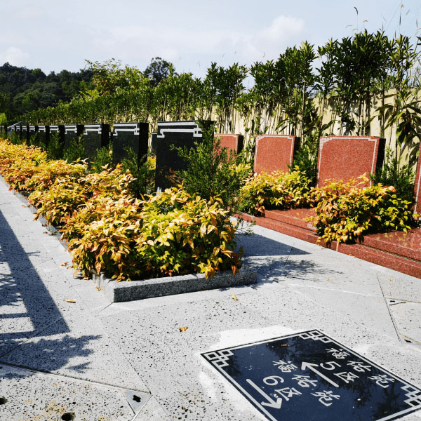 杭州天竹园传统立碑墓型22号