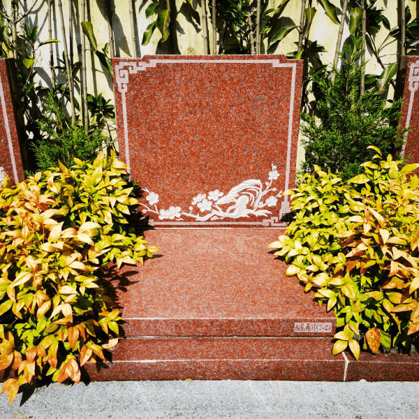 杭州天竹园传统立碑墓型22号