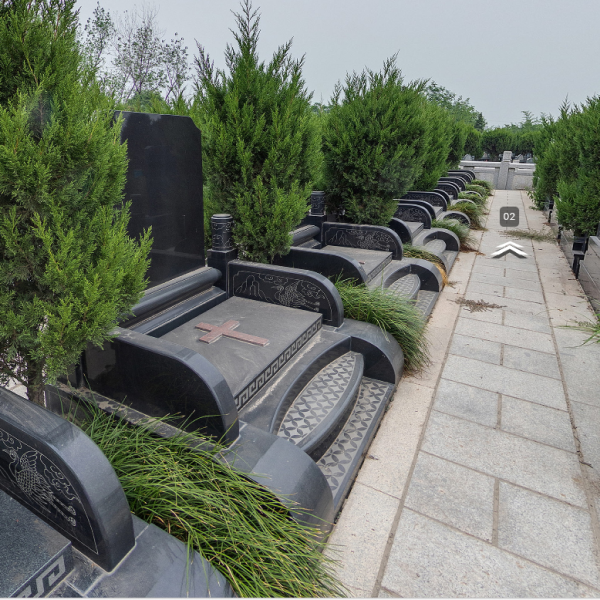 印花坞公墓传统立碑