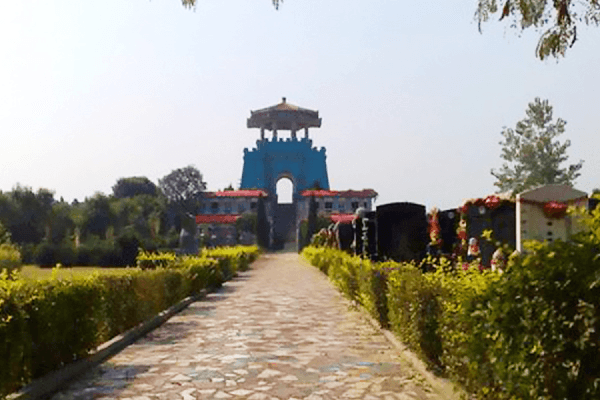 万福金像陵园景观图