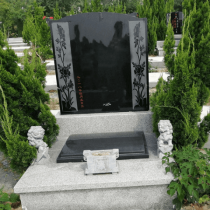 万福金像陵园传统立碑