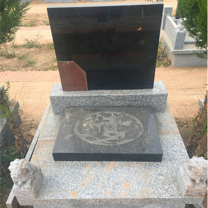 少林连天公墓传统立碑