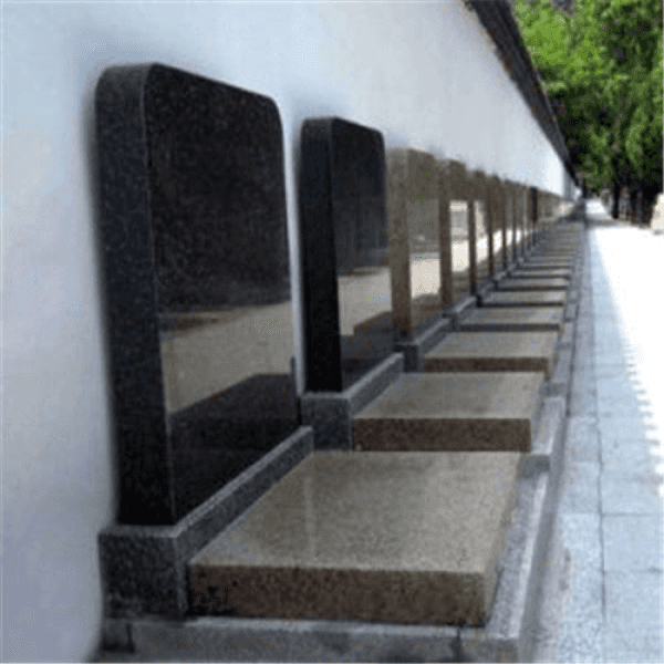 镐京骨灰公墓传统立碑