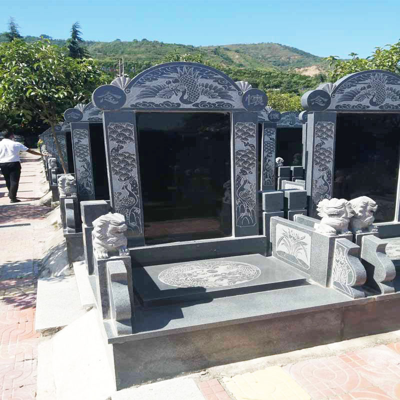 汉陵墓园传统立碑