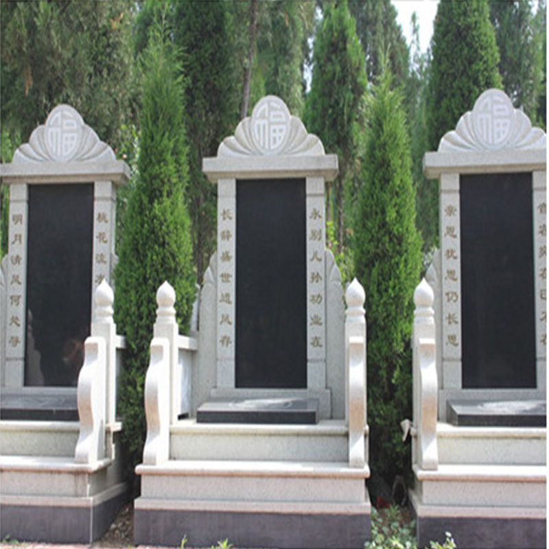 少林连天公墓传统立碑