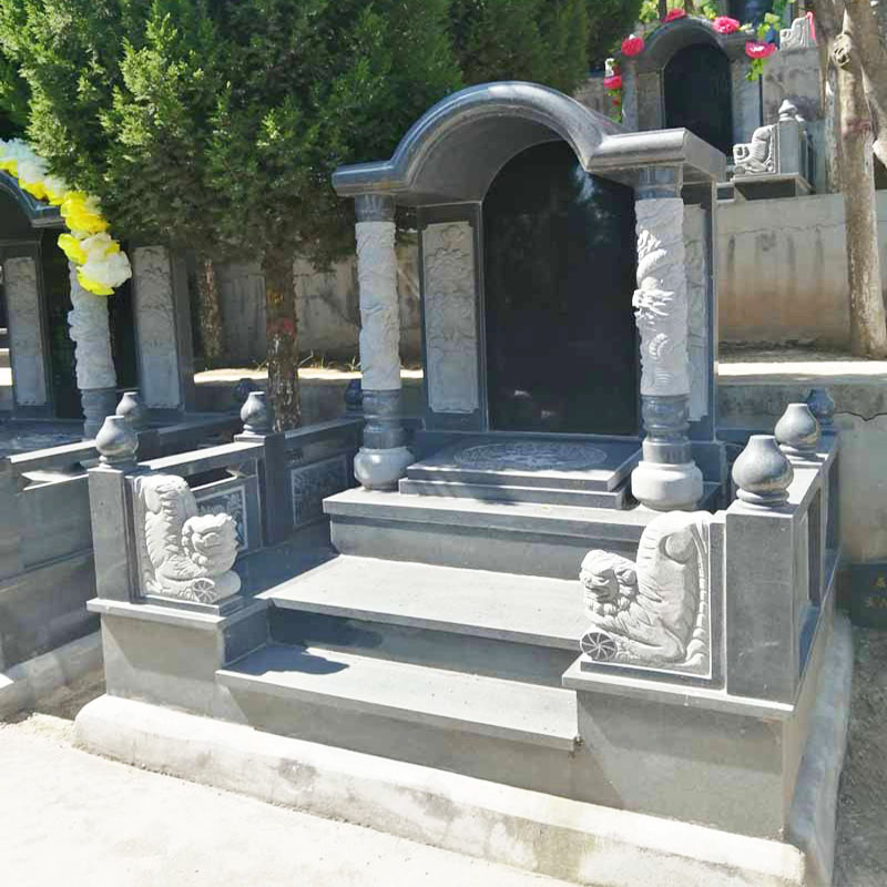 汉陵墓园传统立碑