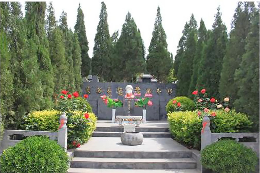 少林连天公墓景观图 少林连天公墓景观图